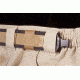 TUFF Products 1.5in. Ez-Feed Cobra Ranger Belt, Black-Coyote-Black, Size Sm 28-34 9011-BCB-SM