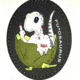 TUFF Products 2.5in Fuasaurus Patch, Glow in the dark, P-Fuasaurus