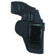 TUFF Products 2-Way Open Top Dual J Hook IWB/Tuck Holster, TUFF Tac Laminate, Black, Co Officer, Left Hand 1201-TTL-COOFF