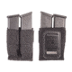 TUFF Products 3 Gun Clip-On Double Pistol Mag Pouch, Black Nylon, Single or Double Stack Mags 7277-NY-2