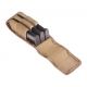 TUFF Products 3 InLine Mag Pouch Size 1 Coyote Brown, Single Stack Magazines 1911,220 or similar 7063-CBV-1