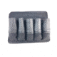 TUFF Products 5 In-line R.E.M. Pouch with Magnetic Retention-No Flap - Size 2 For Double Stacks, Black Carbon 7095-BC-M-2