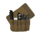TUFF Products 5 InLine Mag Pouch, 1000D Coyote Brown, AK47 7065-CBV-7