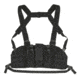 TUFF Products Active Shooters Chest Rig, Black Nylon, M.O.L.L.E. Side Panels 4074-NYA