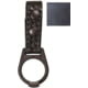 TUFF Products Baton Strap w/ Double Snap, Fits 2.25in. Belt, Black Plain, Pr 24 7116-BPB