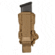 TUFF Products Bungee Pistol Magazine Pouch, B.M.P., Coyote Brown, B92F/Ss226/Fits Glock 17,22 8823-CBV-2