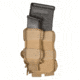 TUFF Products Bungee Pistol Magazine Pouch, B.M.P., Coyote Brown, B92F/Ss226/Fits Glock 17,22 8823-CBV-2