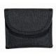 TUFF Products Double Latex Glove Pouch w/ Velcro Closure, Black Nylon, Holds 2 Pair 7718-NYV