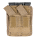 TUFF Products Original 5 In-Line Mag Pouch and Removable Flap, 1000D Coyote Brown, Single Stacks, 1911, 220 7065-CBV-1