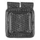 TUFF Products Slide-On Double Magazine Pouch w/ Hidden Snap, Black Basketweave, Size 2 Gl17192223 Be9296 7502-BWH-2