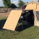 Tuff Stuff Overland Awning Shade Wall, 4.5 x 6 ft, Sand, NSN N, TS-AWN-SW-4.5