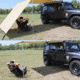 Tuff Stuff Overland Awning Shade Wall, 6.5 x 8 ft, Sand, NSN N, TS-AWN-SW-6.5