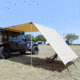 Tuff Stuff Overland Awning Shade Wall, 6.5 x 8 ft, Sand, NSN N, TS-AWN-SW-6.5