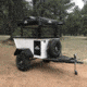 Tuff Stuff Overland Expedition Trailer, White/Black, NSN N, TS-TRAILER-EC