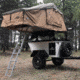 Tuff Stuff Overland Expedition Trailer, White/Black, NSN N, TS-TRAILER-EC