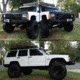 Tuff Stuff Overland Front Winch Bumper w/ D-Rings for 84-01 Jeep Cherokee XJ, Matte, Black, NSN N, TS-FB-XJ-8401