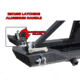 Tuff Stuff Overland Rear Bumper &amp; Tire Carrier Swing for 07-18 Jeep Wrangler JK w/ D-Rings, Matte, Black, NSN N, TS-RBTC-JK