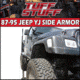 Tuff Stuff Overland Rock Sliders w/ Step for 87-95 Jeep Wrangler YJ, NSN N, TS-RSL-8795