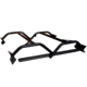 Tuff Stuff Overland Roof Top Tent Truck Bed Rack, Adjustable, Powder Coated, 60 Inch, Black, NSN N, TS-UBR-PDR-60