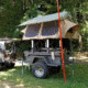 Tuff Stuff Overland Rooftop Tent &amp; Annex Room 5 Person Elite Overland, Sand Tent/Black Cover, NSN N, TS-RTT-ANX-ELT