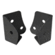 Tuff Stuff Overland Windshield Light Mounting Brackets for 07-18 Jeep Wrangler JK, Black, NSN N, TS-WLM-JK
