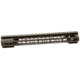 Tuff Zone AR-15/AR-308 Handguard 15in, w/ Short Quads Clamp, On KeyMod Free Float, TZ-MRF30815