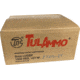 TulAmmo Ammunition, 9mm Luger, 115 Grain, FMJ, Steel Case, Centerfire Pistol Ammo, 1000 Rounds Case, TA919150-CS