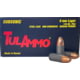 TulAmmo 9mm Luger 145 grain Full Metal Jacket (FMJ) Steel Centerfire Pistol Ammunition