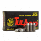 TulAmmo Ammunition, .40 S&amp;W, 180 Grain, Full Metal Jacket, Steel Case, 50-Rounds, TA401800