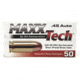 MAXXTECH .45 ACP, 230 Grain, Full Metal Jacket Brass Cased Centerfire, Pistol Ammo, 50 Rounds, PTGB45B-50RD