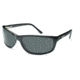 Typhoon Cancun Sunglasses - Shiny Black Frame, Horizon Grey Polarized Lenses 916TBK