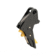 Tyrant CNC 1.0/2.0 Pistol Trigger, Smith &amp; Wesson M&amp;P 9/.40/9c/.40c, Black/Gold, TD-MPTRIG-FSC-BLK/GOLD