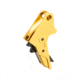 Tyrant CNC 1.0/2.0 Pistol Trigger, Smith &amp; Wesson M&amp;P 9/.40/9c/.40c, Gold/Black, TD-MPTRIG-FSC-GOLD/BLK