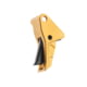 Tyrant CNC I.T.T.S Pistol Trigger, Springfield Armory Echelon, Hybrid, 4 lb, Gold/Black, TDECHETRIGGOLD/BLK