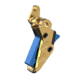 Tyrant CNC Intellifire Pistol Triggerm SIG Sauer P365, Gold Shoe/Blue Hardware, TD-P365-TRIG-Gold-Blue