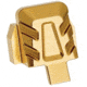 Tyrant CNC Sig Sauer P320 Rear Slide Cap, Gold, TD-P320SC-GOLD