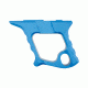 Tyrant CNC AR-15 Halo Handstop, Blue, TD-772-B-M