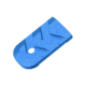 Tyrant CNC Glock 43 Base Plate, Blue, TD-GFP43-43-Blue