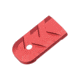 Tyrant CNC Glock 43 Base Plate, Red, TD-GFP43-43-Red