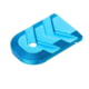 Tyrant CNC Glock 43x/48 SA15 Magazine Baseplate, Blue, TD-GFP43X-S15-Mag-Blue