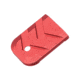 Tyrant CNC Glock Magazine Base Plate, Red, TD-GFP-Red