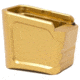 Tyrant CNC Glock Magazine Extension, G19/23, 9mm/.40, 4/5-Rounds, Gold, TD-G19MAGEX-GOLD