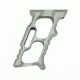 Tyrant CNC HALO Series MiniVert Grip MLOK, Grey, TD-552-G-M