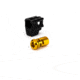 Tyrant CNC T-Comp Glock Gen 3 Compensator, Black/Gold, TD-TCOMPG3-BLK/GLD