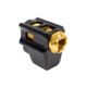Tyrant CNC T-Comp Glock Gen 3 Compensator, Black/Gold, TD-TCOMPG3-BLK/GOLD