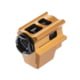 Open Box, Dealer Demo, Tyrant CNC T-Comp Glock Gen 5 Compensator, Gold/Black, TD-TCOMP-Gen5-Gold/Black