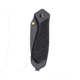 Tyrant CNC T.D.C.001 3in Folding Knife, Tanto Blade, D2 Steel, Gold/Black, TD-TDC001-Black-Gold