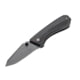 Tyrant CNC T.D.C.002 3in Folding Knife, Tanto Blade, D2 Steel, Black/Black, TD-TDC002-Black-Black