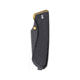 Tyrant CNC T.D.C.002 3in Folding Knife, Tanto Blade, D2 Steel, Black/Gold, TD-TDC002-Black-Gold
