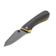 Tyrant CNC T.D.C.002 3in Folding Knife, Tanto Blade, D2 Steel, Black/Gold, TD-TDC002-Black-Gold